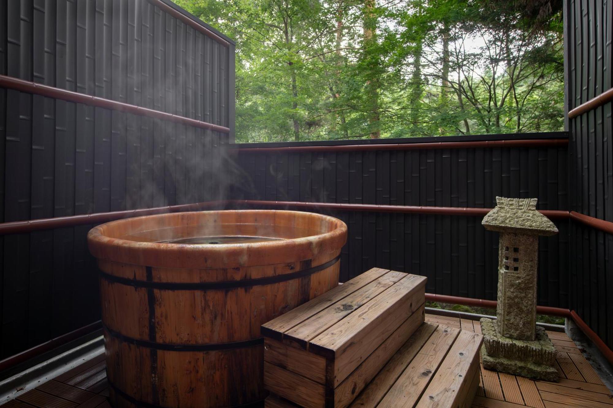 Bself Fuji Onsen Villa Fujiyoshida Eksteriør bilde